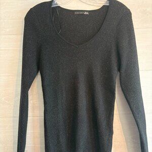 Long sleeve top glitter